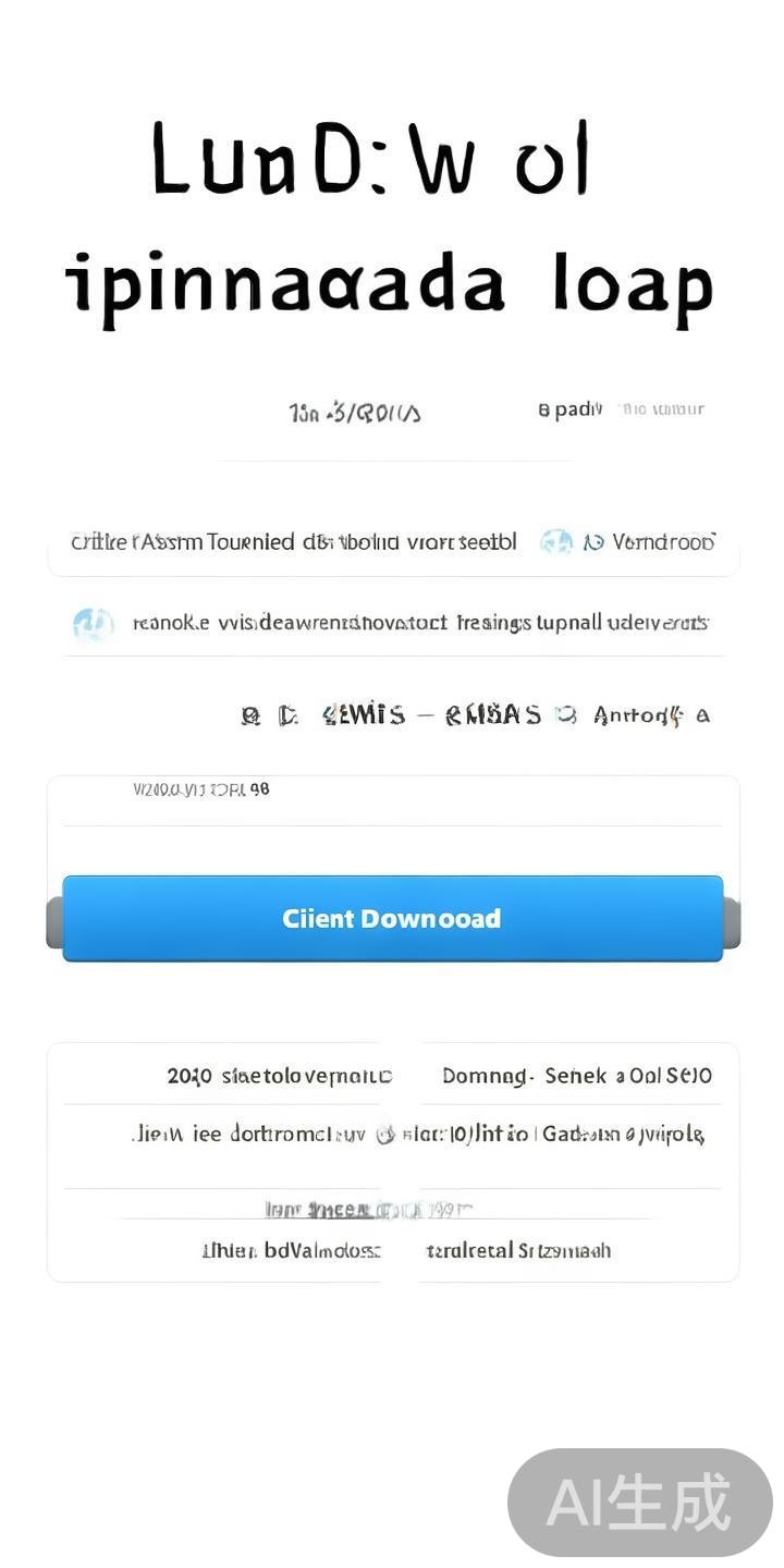 进入官网首页后，首页通常会设有明显的“客户端下载”