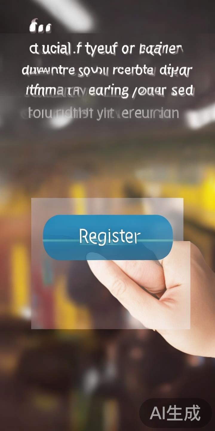 点击注册按钮进入注册页面
在首页明显位置，点击“