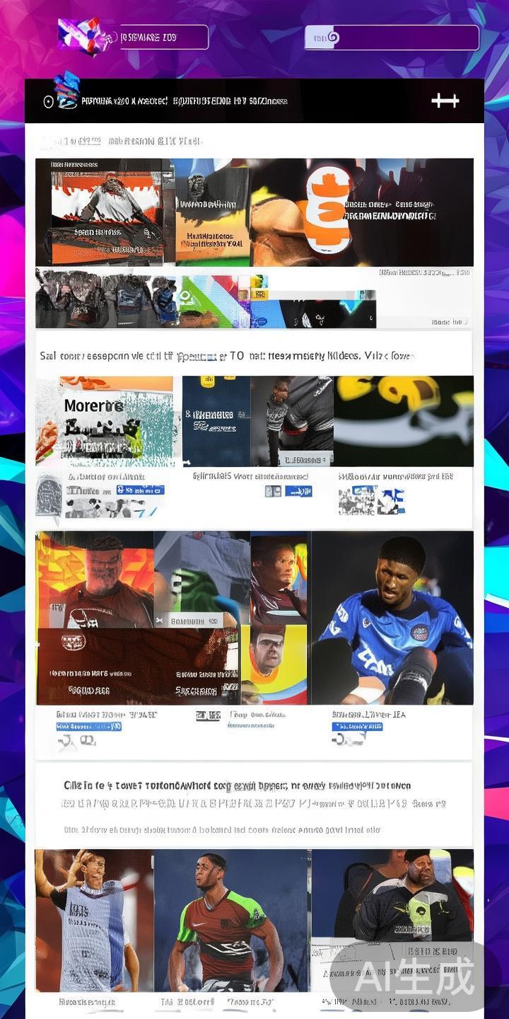 丰富的体育资讯内容
平台每日推送最新的体育新闻，