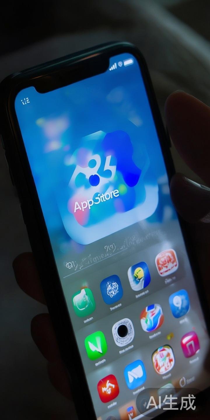 1.&nbsp;打开苹果设备中的App&nbsp;Store
在iP